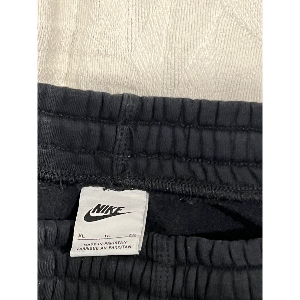 Nike Black Cuffed Drawstring Joggers Mens XL - Picture 3 of 3